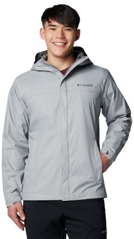 Columbia Watertight II - Chaqueta Impermeable para Hombre, Gris Grey, Large