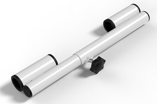 Sevko Patio Door Lock with Protection Inserts, Prevents Scratches, Easy Install, Extra Security, White