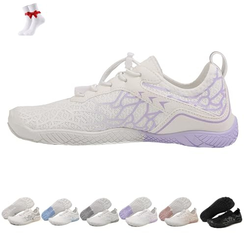 Slip On Barfota Sneakers, Vandring Barfota Skor Bred Tålåda Lättviktsvattenskor, Casual Walking Vandringsskor