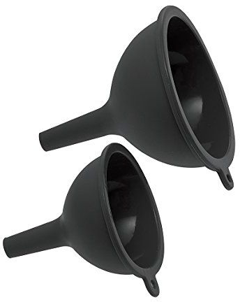 Sambonet Gadgets Set Imbuti, Silicone, Grigio, 2 unità