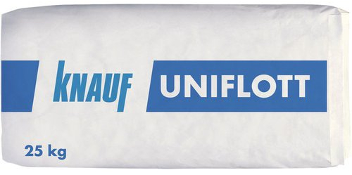 Knauf Uniflott Gips Spachtelmasse 25 kg Fugenfüller Fugenspachtel Trockenbau