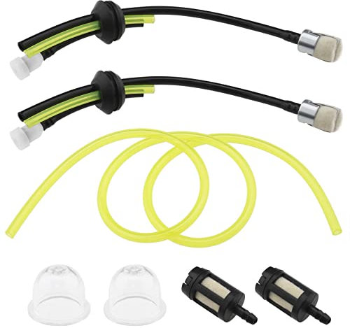 SG Store Lot de 7pcs Filtres à Essence avec Tuyau de Carburant Compatible avec Fuxtec FX-MT152 MFS520 FX-FSR152 Outil Multi-fonction 4 en 1 Débroussailleuse Multifonction