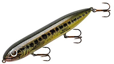 Heddon Super Spook Leurre de pêche en Eau de Surface pour Eau salée et Eau Douce, Bar de Floride, (227 g)