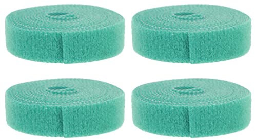 Yardwe Klettband Rankhilfe Zimmerpflanzen Pflanzenbinder Pflanzenstützgriffe 4 Gartenpflanzenbinder Klebeband Hakenband Pflanzenbefestigungsbänder Multifunktionaler Kabelorganisator Blähton