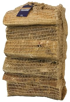 Ecoblaze Kiln-Dried Hardwood Logs 20L – 1 Net | Ready to Burn Firewood Under 20% Moisture | Ideal for Wood Burners, Fire Pits, Pizza Ovens, Campfires & Open Fires | Eco Fuel