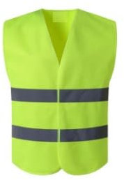 Gilet Alta Visibilità 6 Pezzi Verde Fluorescente Dimensione Universale Gilet Protettivo di Sicurezza Gilet Catarifrangente per Conducenti Cantiere Stradale Assistenza Addetti alla Pulizia
