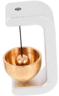 HOMSFOU Sonnette De Porte Magnétique Métal pour Entrée Entreprise Maison Bureau avec Tonalité Agréable Et Fixation Facile