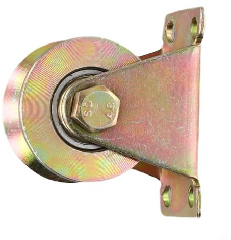 Stabile Riemenscheibe mit zwei Kugellagern, entworfen, um Seile mit einem Durchmesser von bis zu 8 mm effizient zu unterstützen (50 mm)