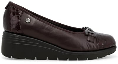 Melluso Décolleté Comodo Donna in Morbida Pelle Bordo k55281 37