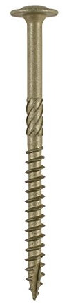 TIMCO Timber Screws – Wafer Head – Exterior Green – 6.7 x 175 - Box of 50