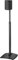 Sanus WSSA1-B2 Height Adjustable Wireless Speaker Stand for SONOS ONE PLAY: 1 and PLAY: 3 - Black