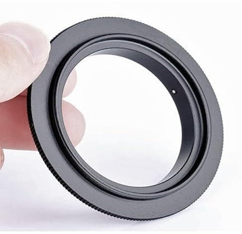 Bague inversion Macro adaptateur adaptateur inverse bague objectif compatible avec Nikon 72 mm 72 mm D5600 D5500 D5300 D5200 D5100 D5000 D3500 D3400 D3300 D3200 D3200 D32 100 D. F D3600 D780