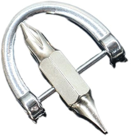 Cacciavite a croce corto | Cacciavite tascabile a testa piatta versatile - Strumenti di riparazione robusti Cacciavite a due usi per smontare la consegna espressa