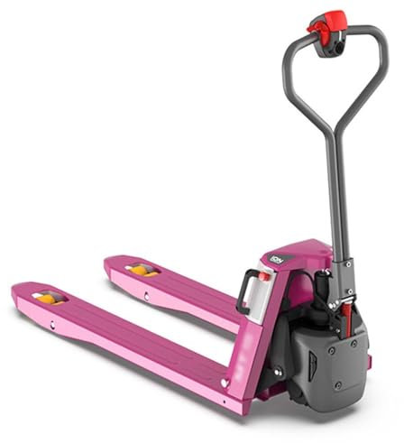 Carretilla elevadora para manipulación de bandejas, transpaleta eléctrica, camión con batería de litio totalmente eléctrico, carretillas elevadoras motorizadas, capacidad de 4400 lb para almacenamie