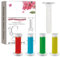 4-Pack Toilet Cleaning Gel Stamps - Aromatic Bathroom Air Freshener - Refreshing Flower Scent - Long-Lasting Fragrance - Keep Your Toilet Clean and Fresh