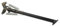 Seitenständer vollständig (2 Federn) schwarz mit Kettenspanner passend für S50, S51, S70, S53, S83, KR51/1, KR51/2