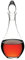 Queensway Home & Dining 1.2L Glass Wine Decanter with Stopper, Elegant Clear Carafe Ideal for Red White Port Sherry Brandy Whisky, Dishwasher & Fridge Safe, Stylish Dining Table Pitcher