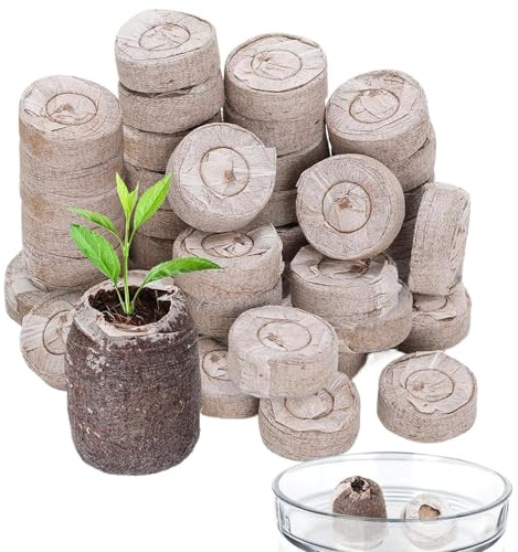 Pods de Tierra para Plántulas 50 Unidades de Plántulas de Verduras
