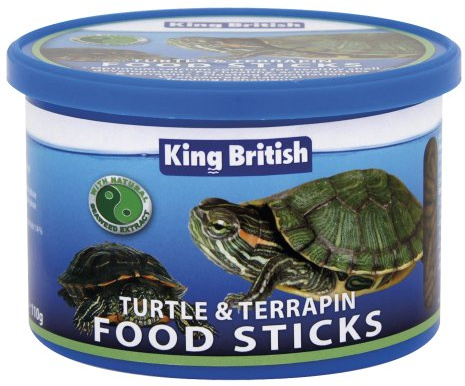 King British Turtle and Terrapin Food Sticks 110 g (Pack of 2)