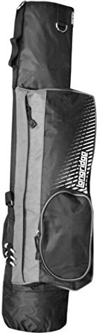 Longridge 5 Pencil Golf Bag - Black/Silver