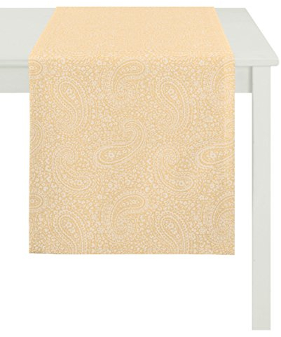 APELT 7907 48X140 65 Tischläufer, Polyester, apricot