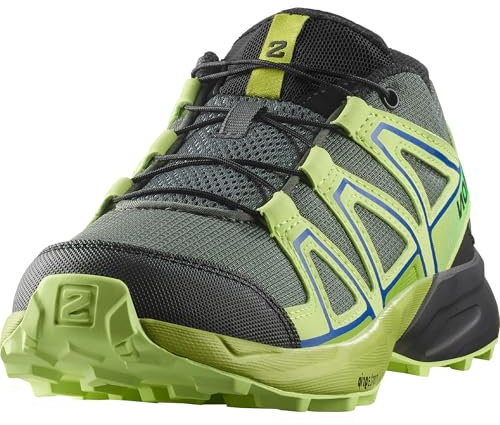 Salomon Junior Speed Cross Junior, Urban Chic/Sha, Vielseitige Wanderschuhe für Komfort, Ideal für Wanderungen und Trailrunning bei Outdoor-Abenteuern. 28
