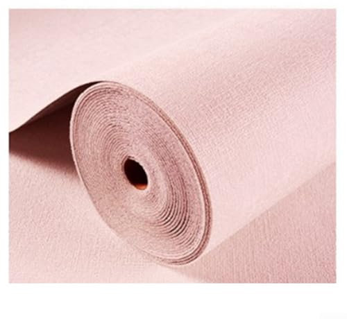 GLOBALHUT Self-Adhesive Waterproof Wallpaper Roll Noise Reduction Thermal Insulation Wall Sticker Easy Install Moisture-Proof Home-Decor(for Pink)