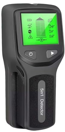 5 en 1 Profesión Perno de Pared Eléctrico Alambre de Pared Buscador de Metal Escáner Pantalla LCD Pared Metal Buscador Sensor Alambre