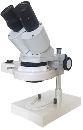 Microscopio, Microscopio binoculare, microscopio industriale illuminato 10x-20x-30x-40x w / wf10x oculare(With Light,10X and 30X)