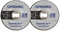 Dremel SC541 EZ SpeedClic Schleifscheibe - Zubehösatz für Multifunktionswerkzeug mit 2 verstärkten Schleifscheiben zum Schleifen von Metall, Aluminium, Stahl u.v.m.