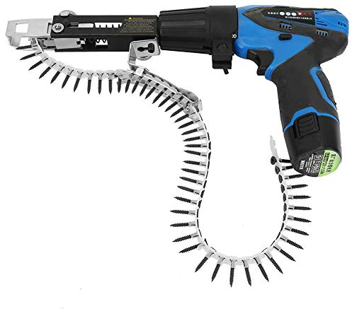 Clavadora automática, 3pcs Woodwork Automático Pistola De Uñas Adaptador De Cadena De Taladro Conjunto