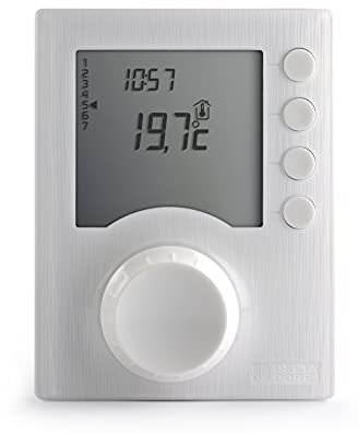 Termostato de mural Delta Dore Tybox 117+ para calefacción centralizada. Programación | Gestión de la temperatura - 6053063