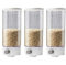 Wuudi Kitchen Wall Mounted Food Tanks, Dry Food Grains Nuts Coffee Soy Bean Cereal Dispensers, Food Containers 3 Pieces