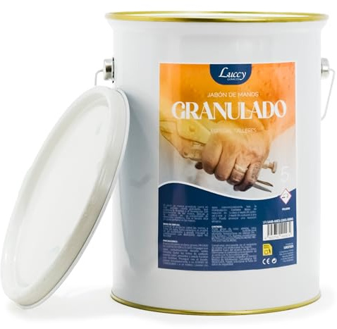 Savon Mains Mécanicien Professionnel 5 Litres | Spécial Ateliers | Élimine Graisses, Huiles et Saletés Tenaces | Savon Mains Mécaniques Usage Intensif
