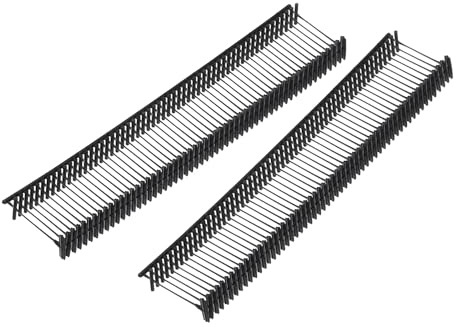 QUARKZMAN 2000pcs 15mm Navetes Púas para Precio Etiquetado Pistola Estándar Fijación Etiqueta Tag Gun Precio Alfileres Pasadores Sujetadores para Precio Regalo Ropa Bolso, Negro