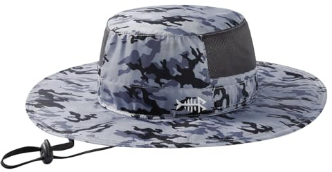 Bassdash UPF 50+ Sombrero de Pesca Impermeable Unisex Sombrero de Ancha para Senderismo Camping FH15