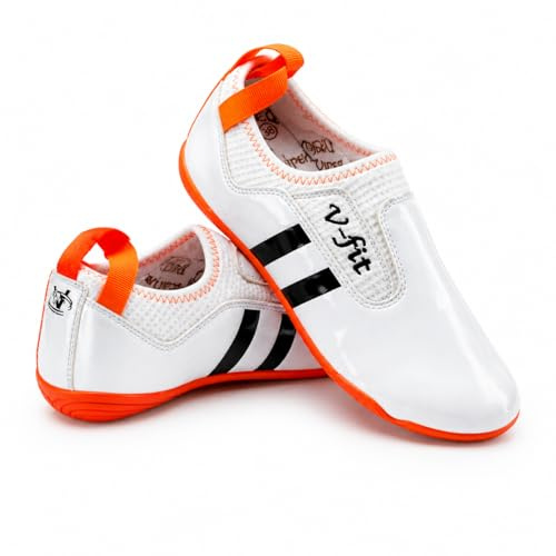 VIPER Taekwondo Karate Training Shoes Unisex Kung Fu Tai Chi Martial Arts V-Fit (UK Footwear Size System, Adult, Men, Numeric, Wide, 9)