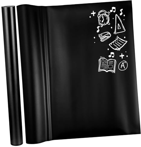 ARTIBETTER 1set PVC Blackboard Film Stickers Removable Self Adhesive Chalkboard for Home Kitchen Office School Creative Message Writing and Learning 2pcs