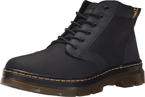 Dr. Martens Fusion Dante, Bottines à lacets Unisexe-Adulte, Black Extra Tough Nylon Black Rubbery, 42 EU