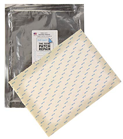 Gesamte Reparatur: 7,6 x 15,2 cm – ideal für Fiberglas, Stahl, Beton, Holz, PVC, Kunststoff, verzinkte Rohre und mehr