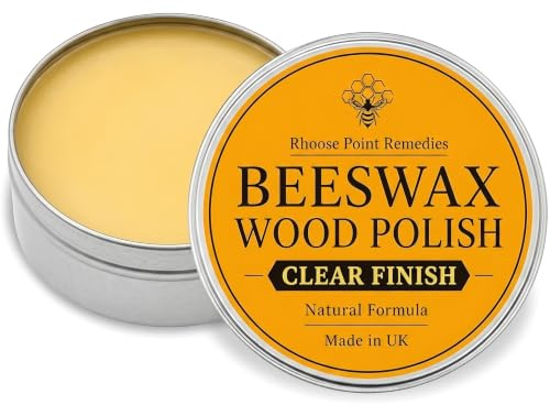 Premium Natural Beeswax Polish for Wood & Furniture, Food Safe Wax - 200ml