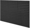 Werkzeugwand Lochwand Werkstattwand Wandregal Modular Metall Kratzresistent Pulverbeschichtet 1200 x 600 x 10 mm (Schwarz)