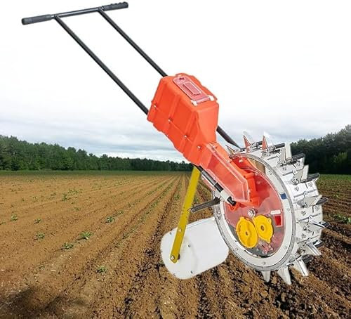 XINRISHENG Carro de Empuje Multifuncional Agrispreader - Convertible para esparcimiento de Semillas/gránulos/Arena, tolva de polímero de Doble Capa con protección UV