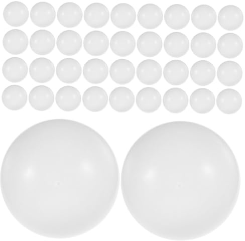 JOINPAYA 100 Balles De Tennis De Table Lumineuses en Plastique pour Jeu De Plein Air Et FêTes Balles De Ping Pong Brillantes IdéAles pour ActivitéS Sportives Et RéCréAtives