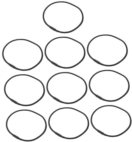 SOLUSTRE 10 pezzi Elastici in Gomma per Supporto Microfono Antivibrazione Facili da Installare e Rimuovere Accessori per Microfono da Studio e Stand Condensatore Riduzione Rumore