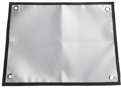 Genikeer Alfombrillas para Barbacoa | Base Resistente Al Fuego para Estufa Portátil,Protección Antigrasa Reforzada con Fibra de Vidrio para Playa Camping Furgonetas Puestos Ambulantes Césped Suelos