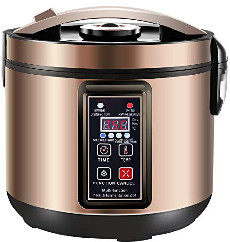 MLGB 6L Yogurt Maker, Fermentatore di Aglio Nero, Macchina di Kimchi, Produttore di Vino di Riso Dolce Completamente Automatico, Produttore di Natto
