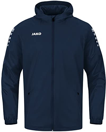 JAKO Team 2.0 Allwetterjacke Kids Dunkel blaublaublaublau, 152 Kinder