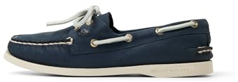 Sperry Women's Authentic Original™ 2-Eye Boat Shoe, Nubuck Navy, 7