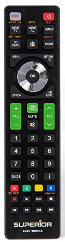 TV universell fjärrkontroll Re-Flix lämplig för PANASONIC TX-43LX670E